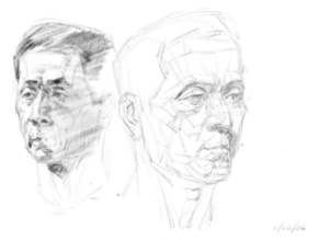 Desenho de Glenn Vilppu - fonte: https://www.instagram.com/glennvilppu/?hl=en